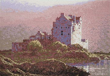 Dawn mist at Eilean Donan -  dokoneno 10.4.2005